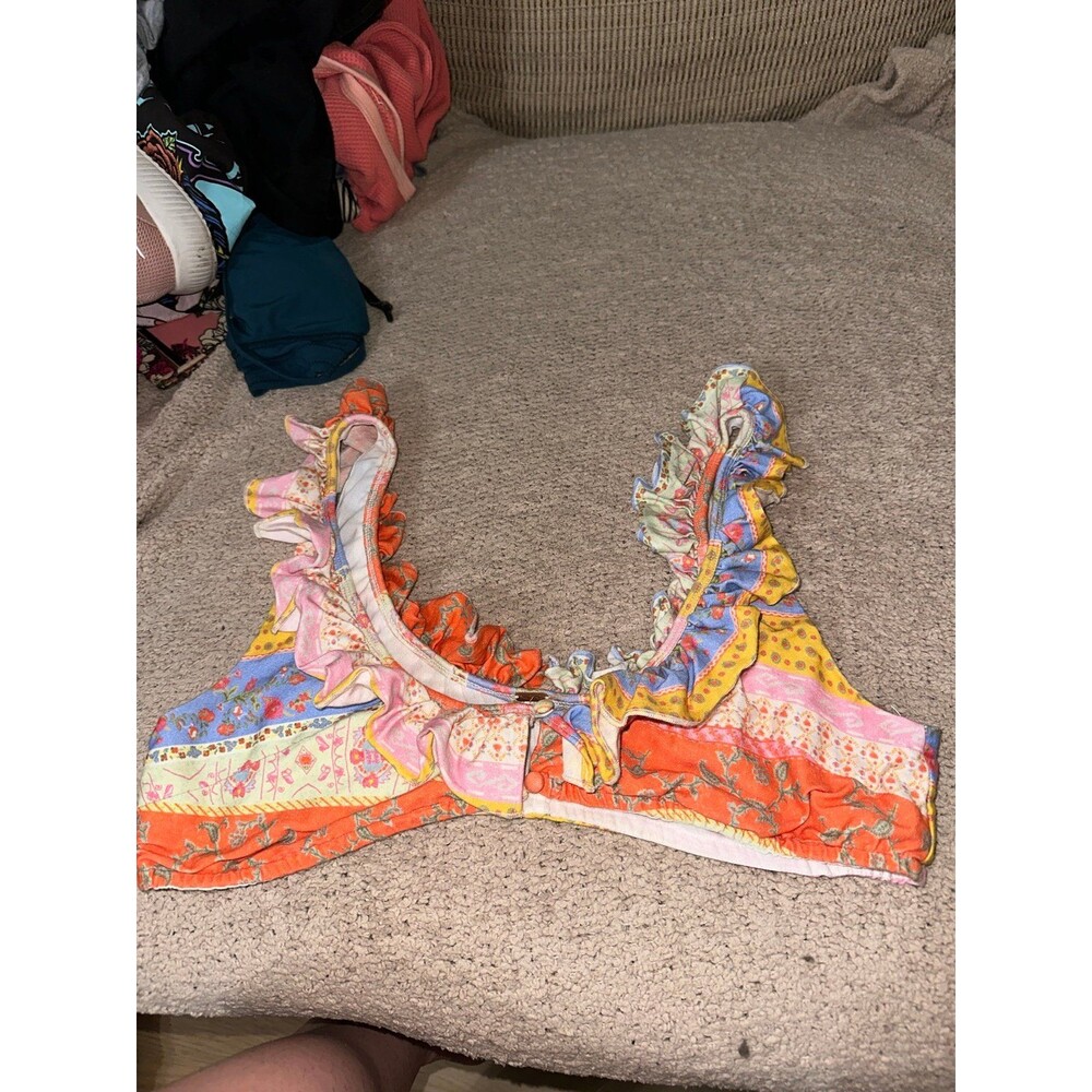 Free people as it was cropped bra top multicolor
